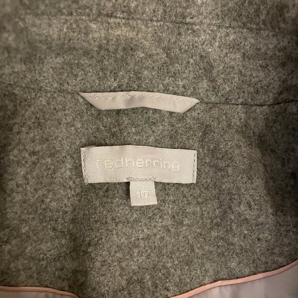 Vintage Redherring Grey Coat (US size 6 / UK size 10) - Picture 3 of 6